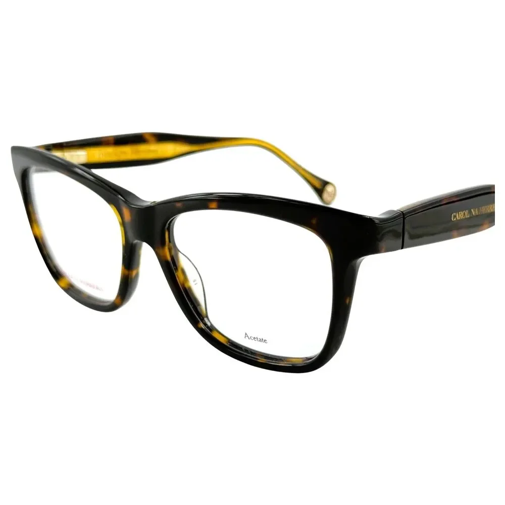 Carolina Herrera CH0016 Womens Plastic Eyeglass Frame 086 Havana 52-16